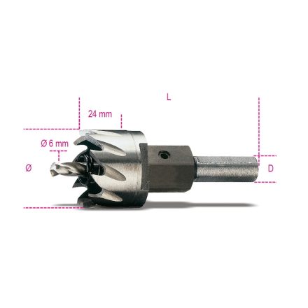 BETA 451/26 | 451 26 Koronafúró HSS, köszörült