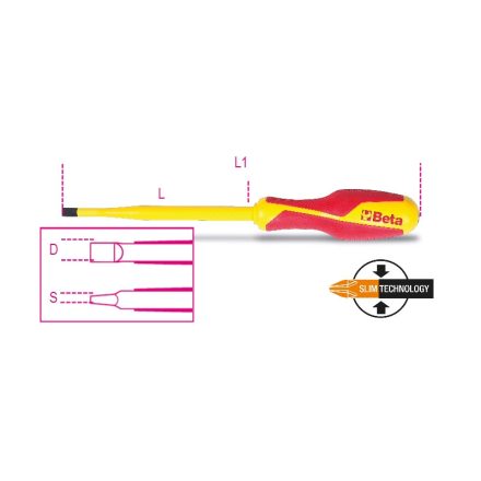 BETA 1274MQF | 1274MQF 4,5X100-​CSAVARHÚZÓ HERNYÓCSAVAROKHOZ